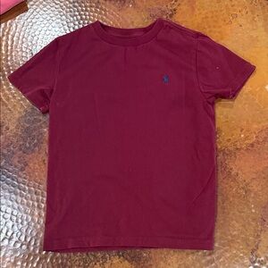 Ralph Lauren Boys' Maroon T-Shirt